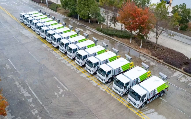 貴州抑塵車(chē)用戶(hù)：15臺8方抑塵車(chē)發(fā)遵義為環(huán)保助力